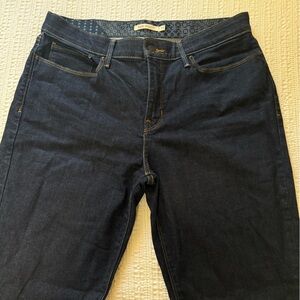 Levi 525 Dark Blue Denim Jeans